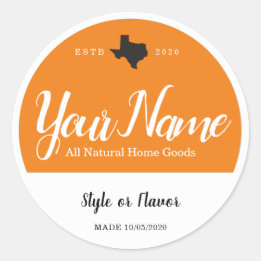 Etiquetas de Jar e Lid personalizadas - Adicione s