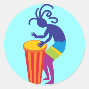 Etiquetas de Kokopelli