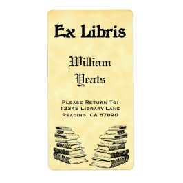 Etiquetas de Livros Personalizados Ex Libris Vinta