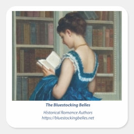 Etiquetas de logotipo da cinta Bluestocking