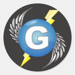 Etiquetas de logotipo "G"