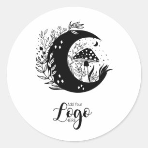 Etiquetas de logotipo para assar