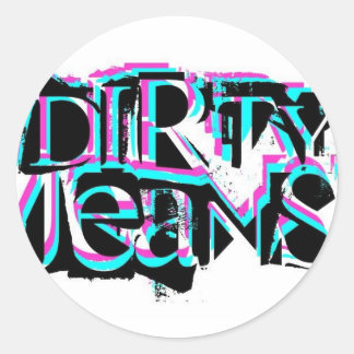 Etiquetas de logotipo para JEANS DIRTY
