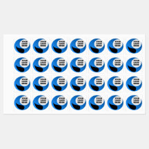 Etiquetas de Logotipo Personalizadas para Ferro
