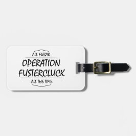 Etiquetas de mala Fustercluck