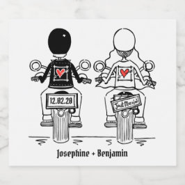 Etiquetas de Maquinaria de Motocicleta Personaliza