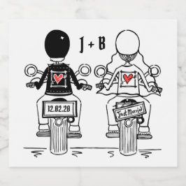 Etiquetas de Maquinaria de Motocicleta Personaliza