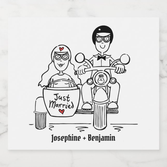 Etiquetas de Maquinaria de Motocicleta Personaliza (Rótulo Único)