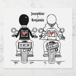 Etiquetas de Maquinaria de Motocicleta Personaliza