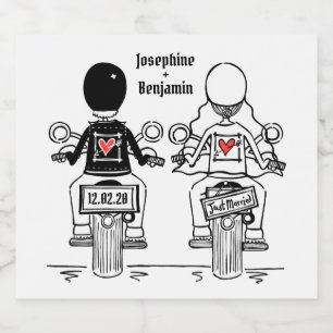 Etiquetas de Maquinaria de Motocicleta Personaliza