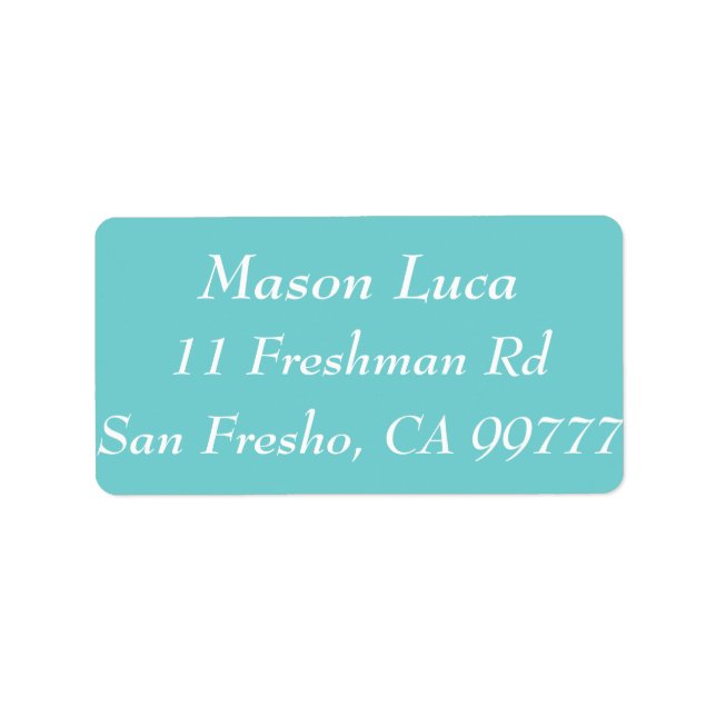 Etiquetas de Modelo do céu lacrimogêneo (Frente)