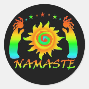 Etiquetas de Namaste