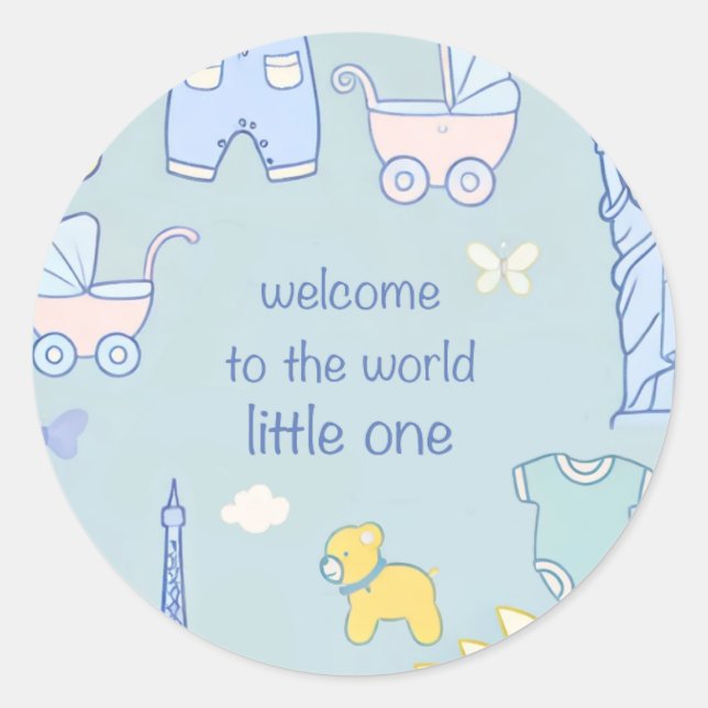 Etiquetas de nascer novas (Frente)