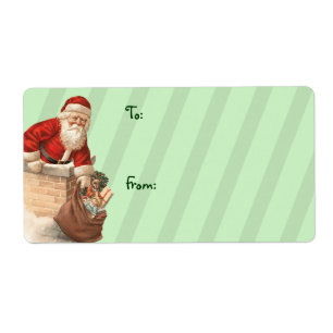 Etiquetas de natais vintages