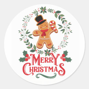 Etiquetas de natal alegres