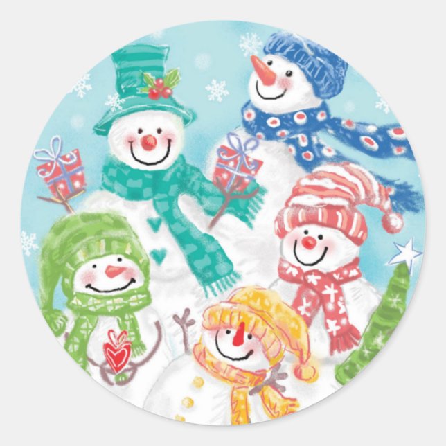 Etiquetas de Natal bonitas (Frente)