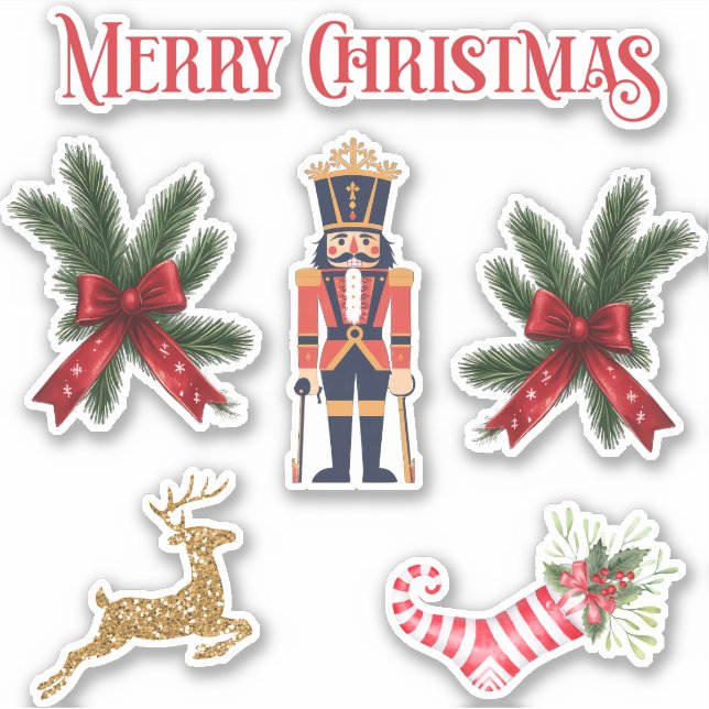 Etiquetas de Natal de 6 01 (Frente)