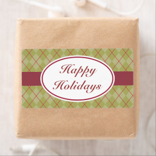 Etiquetas de Natal de Olive Argyle