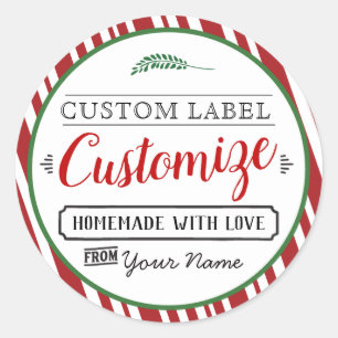 Etiquetas de Natal Personalizadas Perfeitas para P