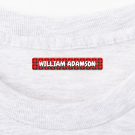 Etiquetas De Nome À Prova De Água Para xadrezes