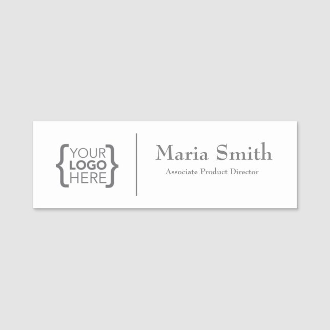 Etiquetas De Nome Personalizadas Para A Conferênci (Frente)