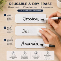 Etiquetas de Nome Personalizadas para Casamentos,