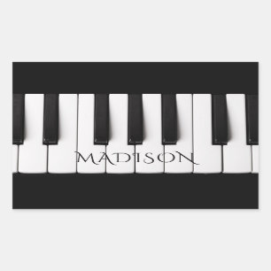 Etiquetas de nome personalizado para o Piano Keys