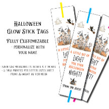 Etiquetas de palito brilhante, Pequena Luz para a