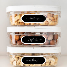 Etiquetas de Panetria da Cozinha de Frame Scallop