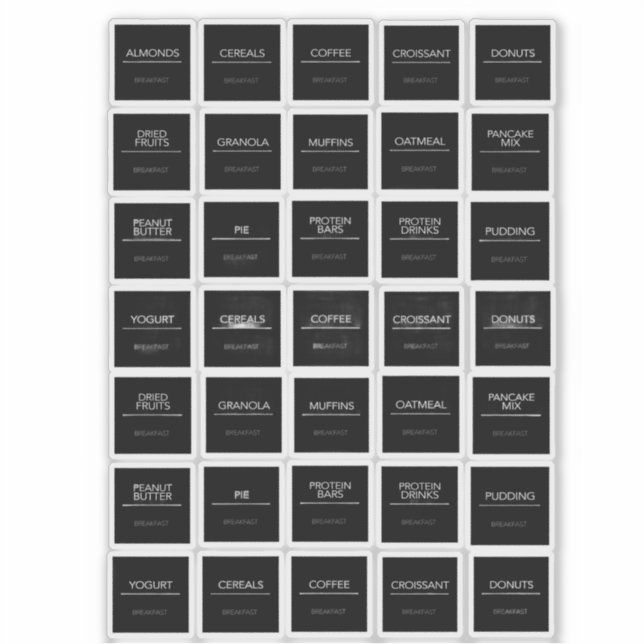 Etiquetas de Panteras (Frente)