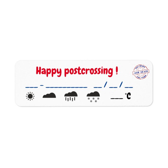 Etiquetas de passagens (Frente)