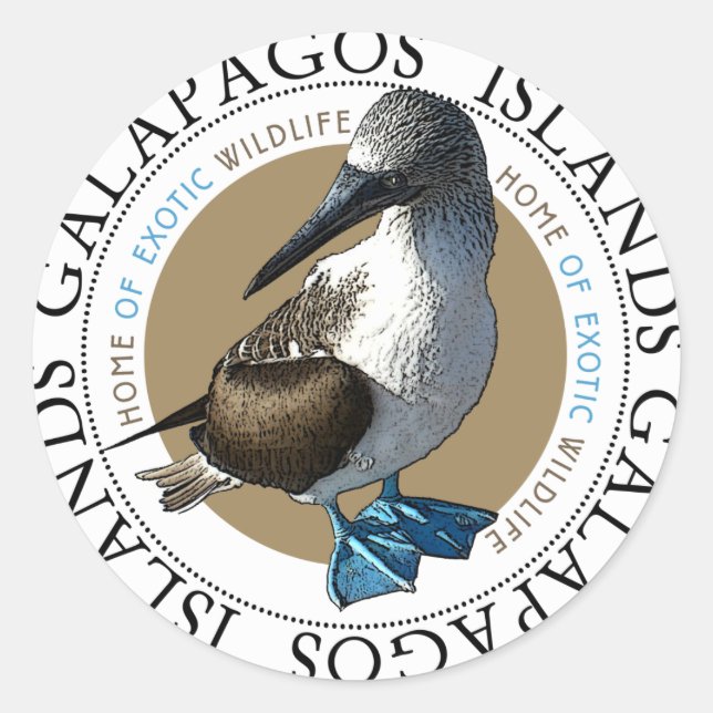 Etiquetas de pata azul (Frente)