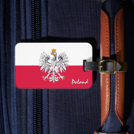 Etiquetas de Polônia, Bandeira Polonesa patriótica