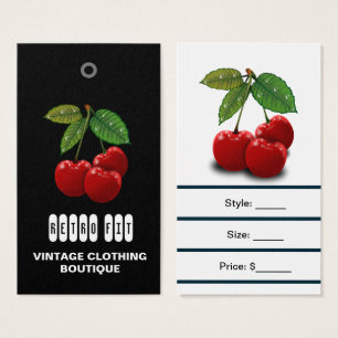 Etiquetas de Preço de Roupas Vintage Baratas de Ce