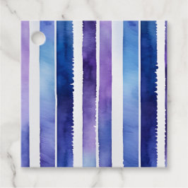 Etiquetas de Presente com Stripes Coloridas