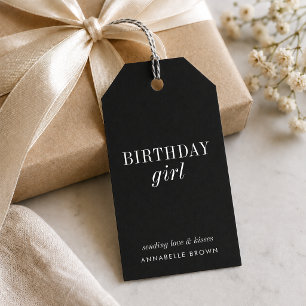 Etiquetas de Presente de Aniversário Etiqueta de