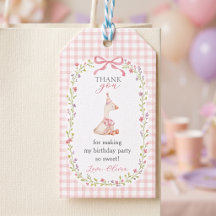 Etiquetas de presente de aniversário para menina d