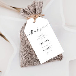 Etiquetas de Presente de Casamento de Porcelana Az