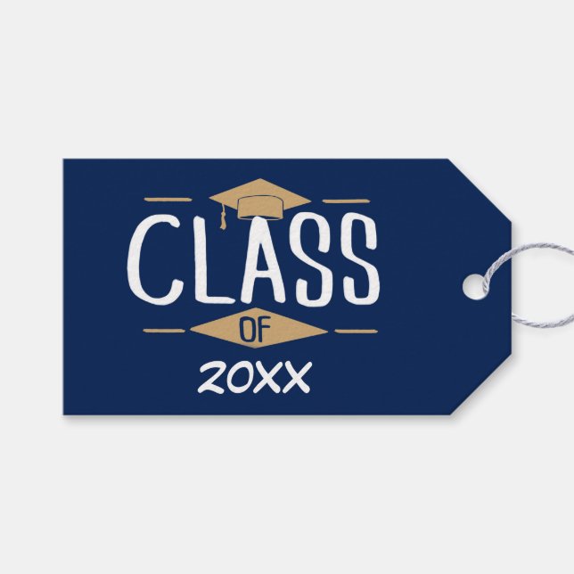 Etiquetas de Presente de Graduação (Frente (horizontal))