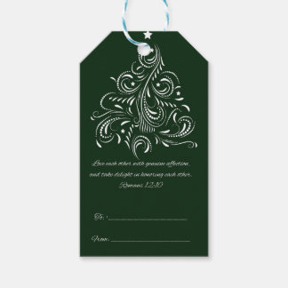 Etiquetas de Presente de Natal Cristão