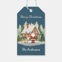 Etiquetas de Presente de Natal - Design de Papai N