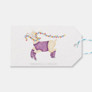 Etiquetas de presente de Natal Fa-la-la-la-llama f