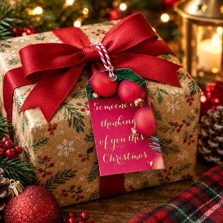 Etiquetas de Presente de Natal Personalizadas