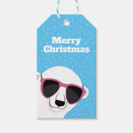 Etiquetas de Presente do Urso Polar