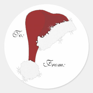 etiquetas de presente dos papais noeis