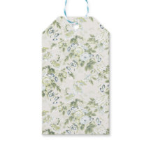 Etiquetas de Presente em Chintz Verde Salvia, Esta
