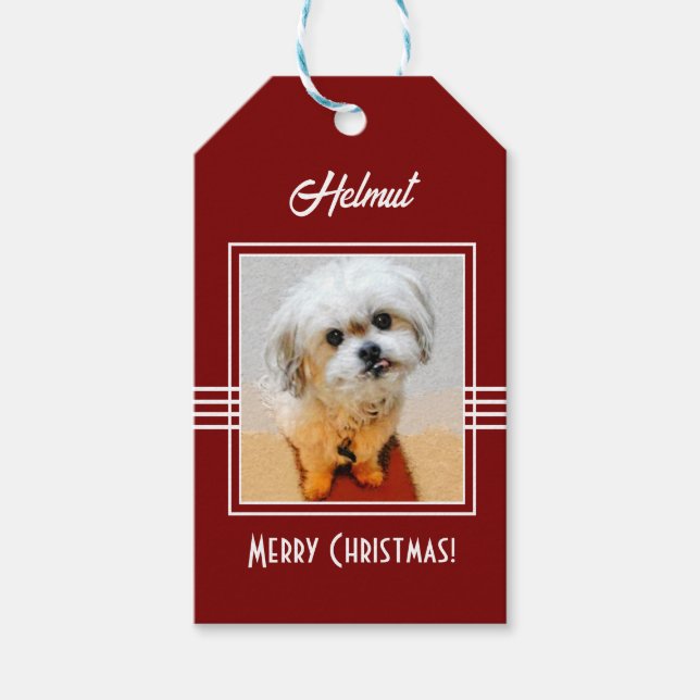 Etiquetas de Presente Malshi (Frente)