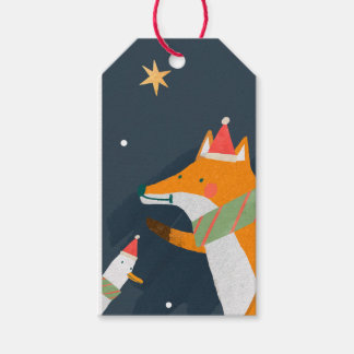 ETIQUETAS DE PRESENTE NATAL RAPOSA E PATO