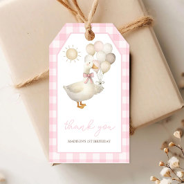 Etiquetas de Presente ONE Ganso Tolo, Balões