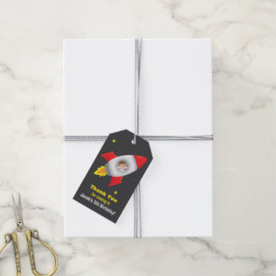Etiquetas de presente para festa de aniversário de